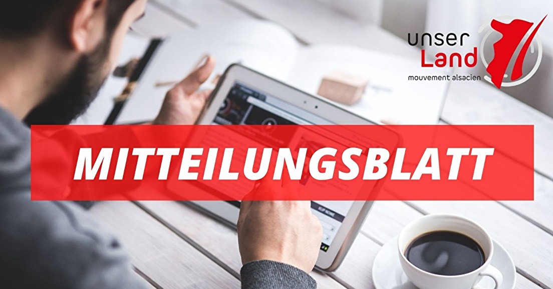 Mitteilungsblatt du 29/10/2023