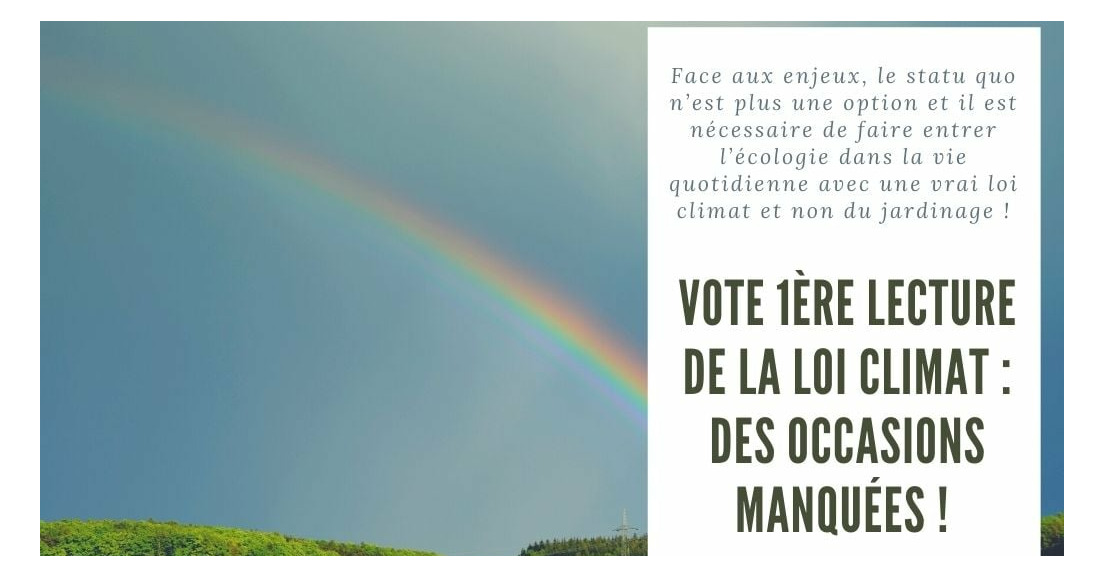 Loi climat et résilience