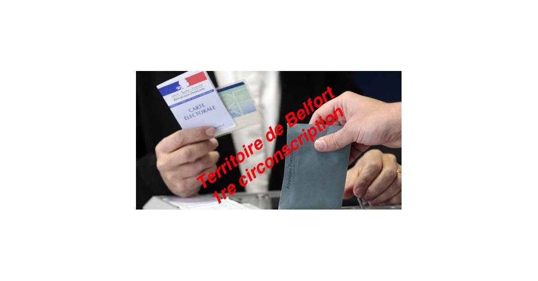 Élection législative 1re circonscription du Territoire de Belfort