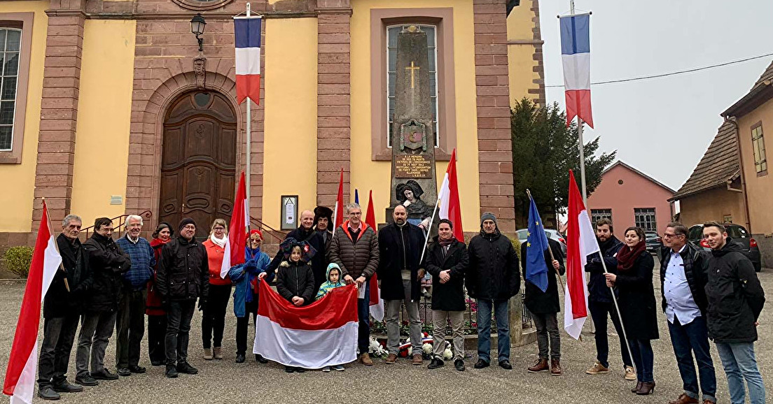 🇲🇨 Hommage aux alsaciens tombés. 🇲🇨