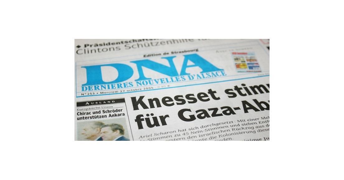 Lettre aux DNA suite à l’arrêt du cahier allemand