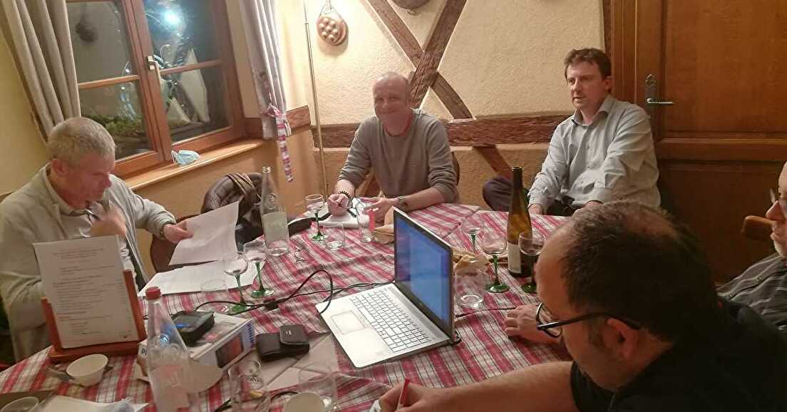 Notre rencontre de l'Executiv Rat s'est tenue ce soir 11/10/2021 à Sélestat