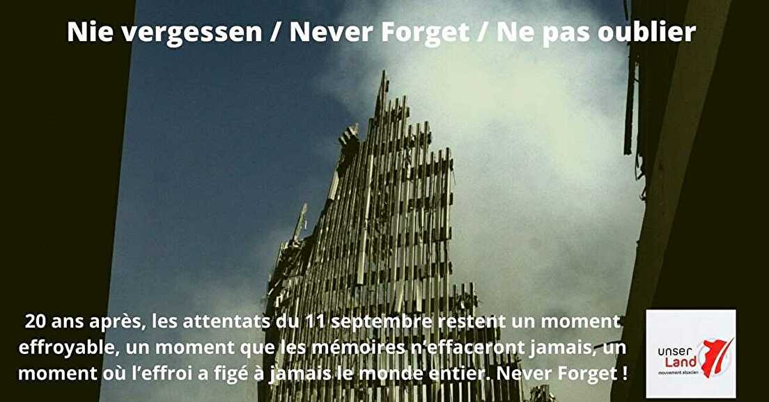 20 ans de l’attentat contre le WTC