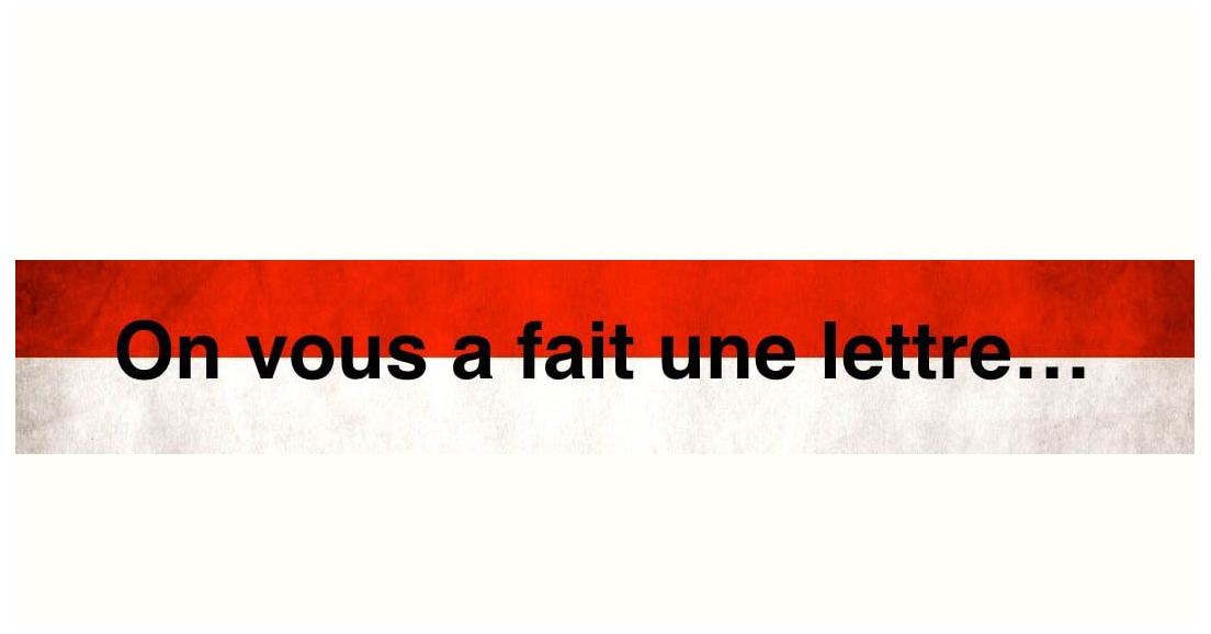 Lettre à Madame la Rectrice