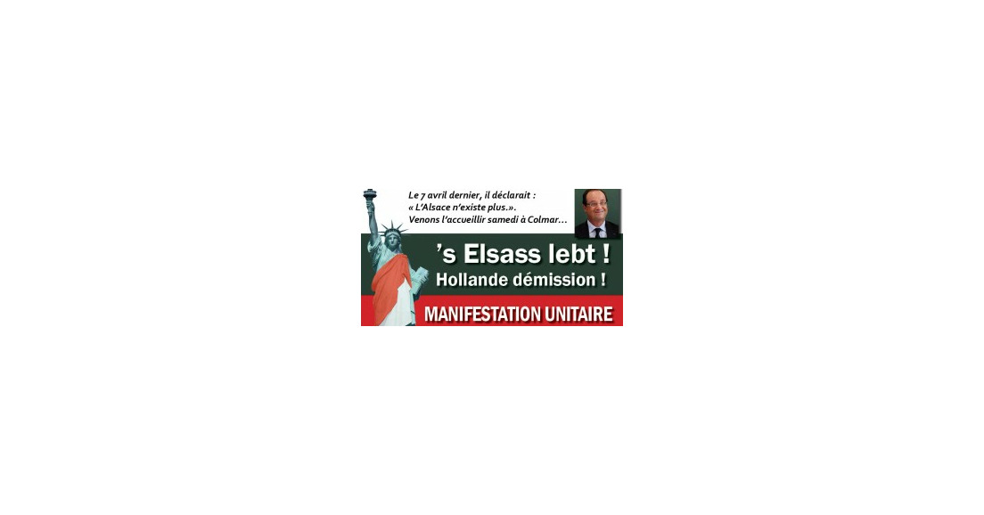 Manifestation samedi 25 juin, 9h30, à Colmar