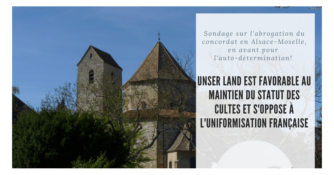 Statut des cultes : l’heure est l’auto-détermination
