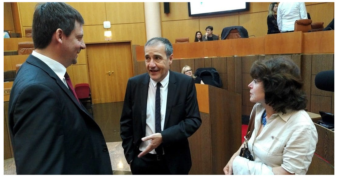 Unser Land reçu par le Président de la Collectivité de Corse