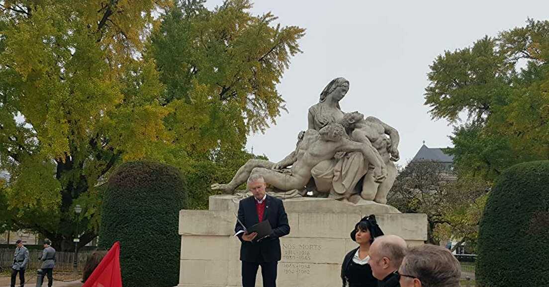 Cérémonie du 11 novembre à Strasbourg