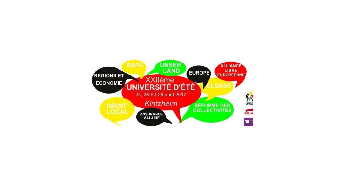 Unser Land organise la XXIIe Université d’été de la fédération RPS