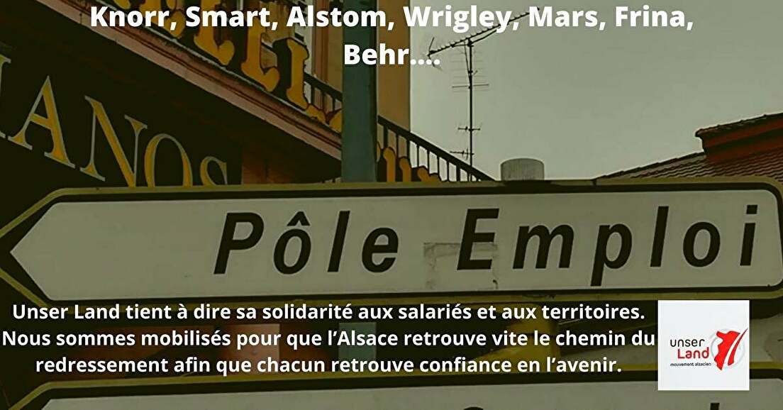 Redonner à l’Alsace de véritables compétences et moyens