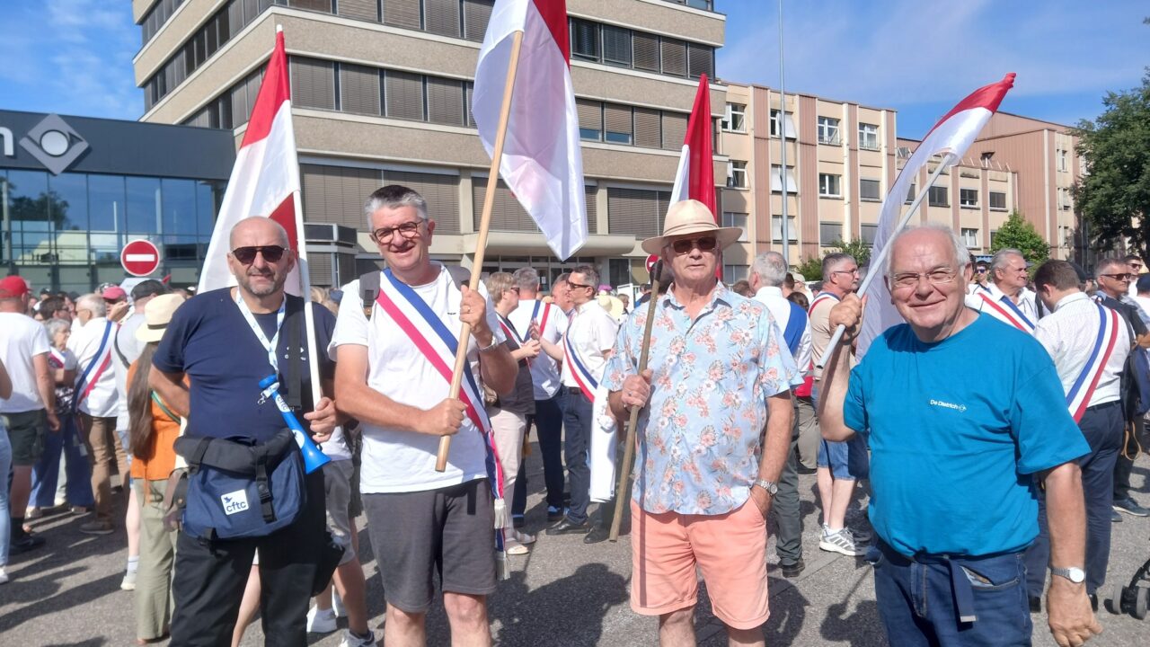 Unser Land aux côtés des salariés de De Dietrich / BDR