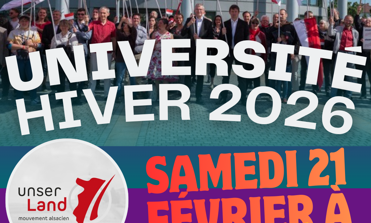 Michel Feltin‑Palas à l’Université d’Hiver Unser Land : les inscriptions commencent !