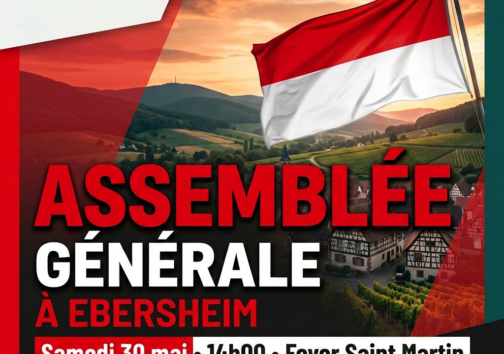 L’avenir de l’Alsace se construit avec vous !