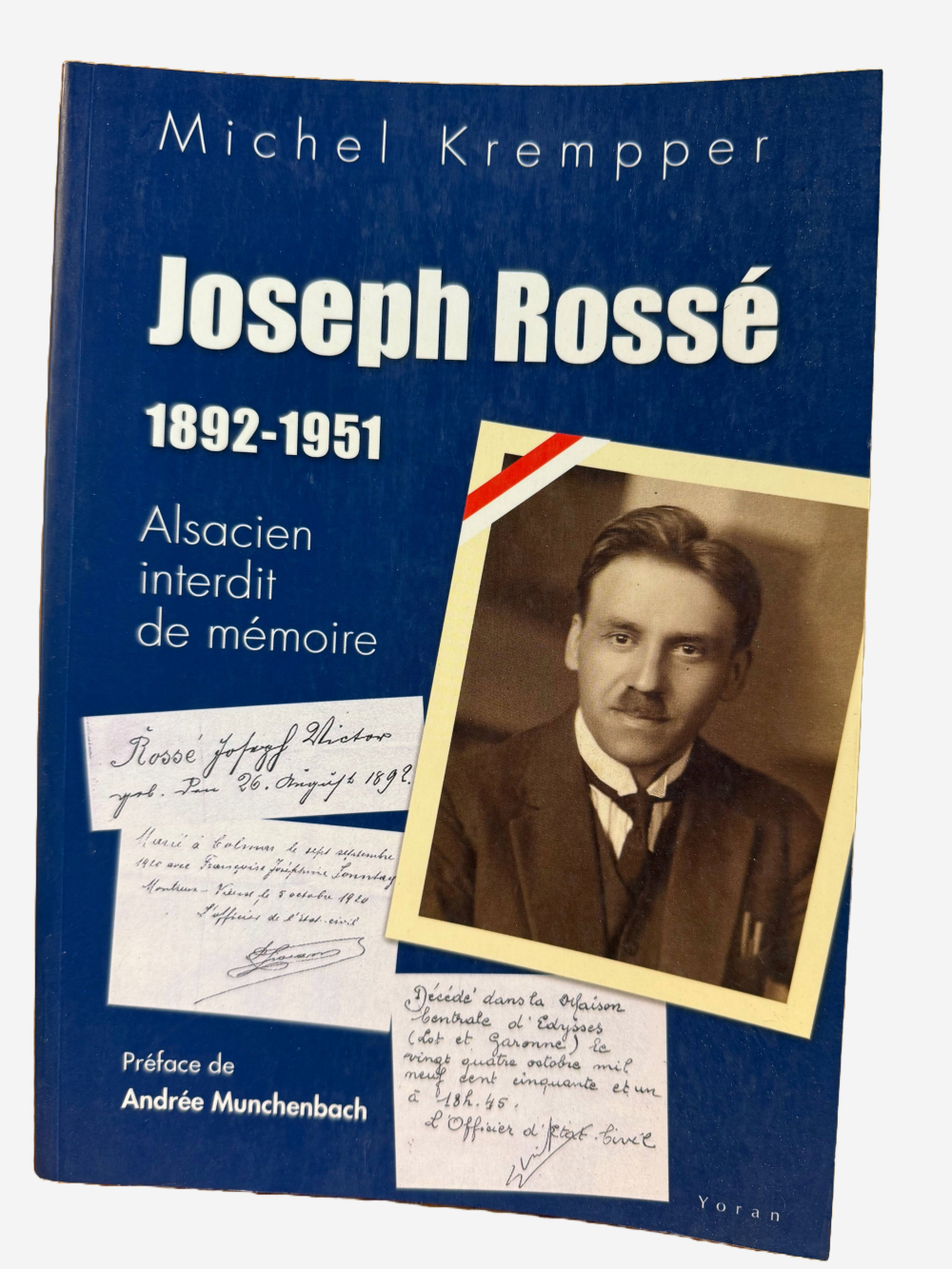 Livre - Joseph Rossé